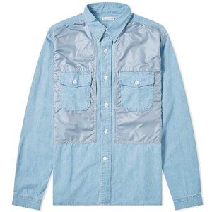 Nanamica - Indigo Bleach CPO Shirt, Size S